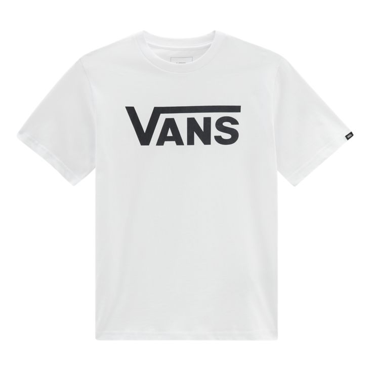 Vans Classic Boys T-Shirt  White Black