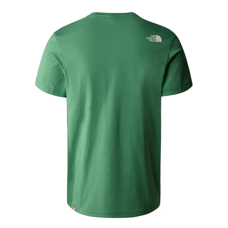 The North Face Ανδρικό T-Shirt Simple Dome Tee Depp Grass Geen