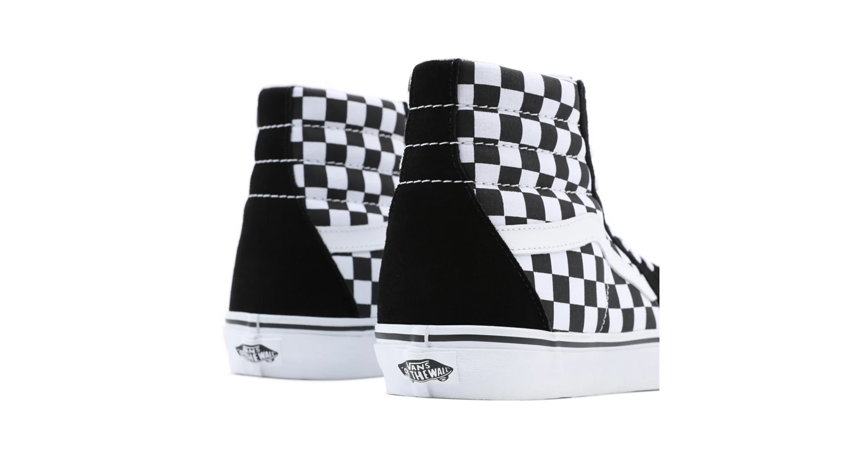 Vans Checkerboard SK8-HI Shoes Black/True White