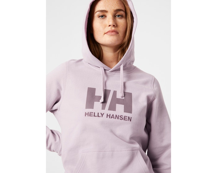 Helly Hansen W Logo Hoodie Dusty Syrin