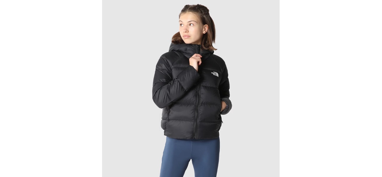 The North Face Women's Hyalite Down Hooded Jacket Black