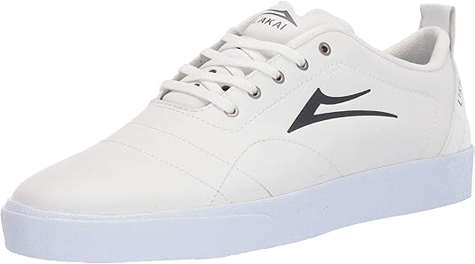 Lakai Ανδρικά Παπούτσια Bristol White/Charcoal Leather