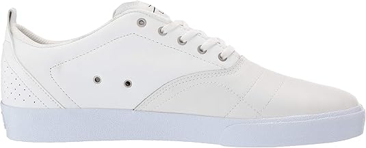 Lakai Ανδρικά Παπούτσια Bristol White/Charcoal Leather