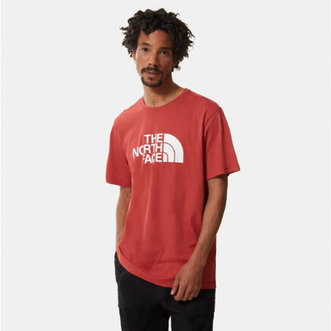 The North Face Men's T-Shirt Easy Tee Tandori Spice Red