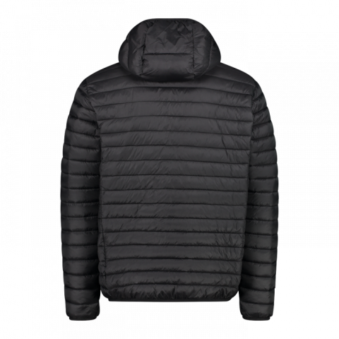CMP Jacket With Fix Hood & Synthetic Padding Nero/Titanio