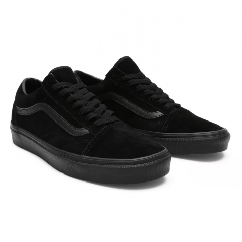 Vans Suede Old Skool Shoes Black/Black