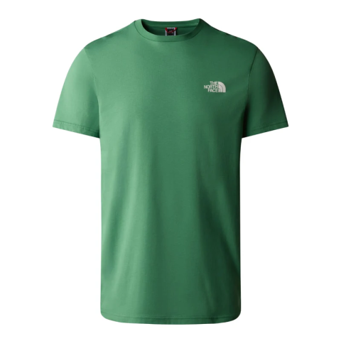 The North Face Ανδρικό T-Shirt Simple Dome Tee Depp Grass Geen