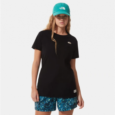 The North Face Women's T-Shirt Heritage Recycled Black