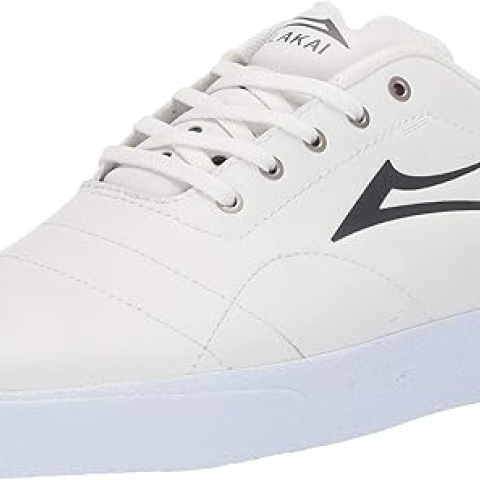 Lakai Ανδρικά Παπούτσια Bristol White/Charcoal Leather